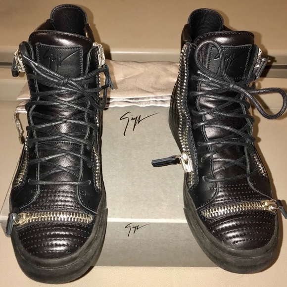 Giuseppe Zanotti Black leather quilted… - Picture 6 of 10